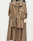 Completo Camicia con Coulisse e Pantalone Palazzo