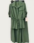 Completo Camicia con Coulisse e Pantalone Palazzo