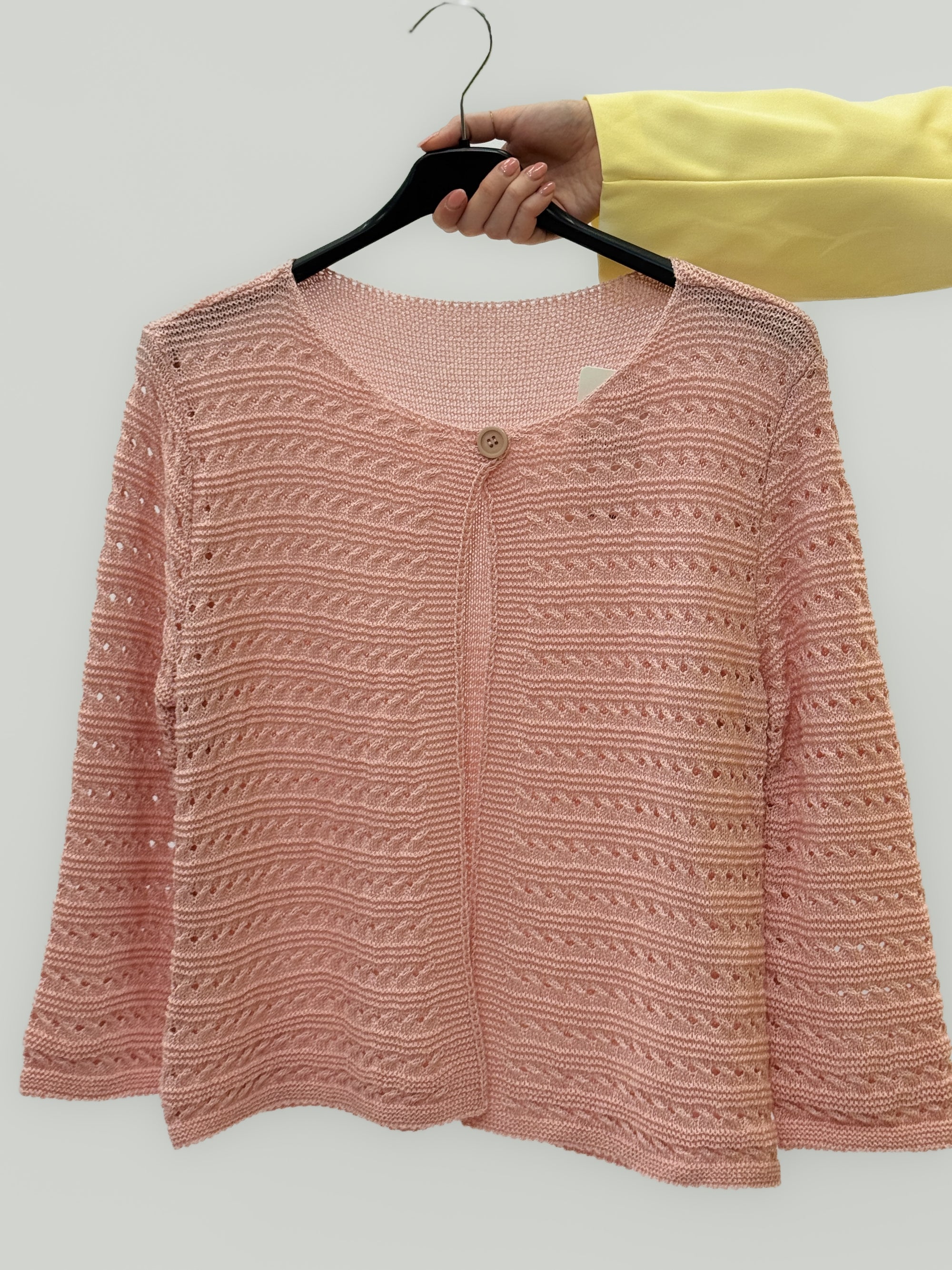 Cardigan traforato – Maglia Primaverile
