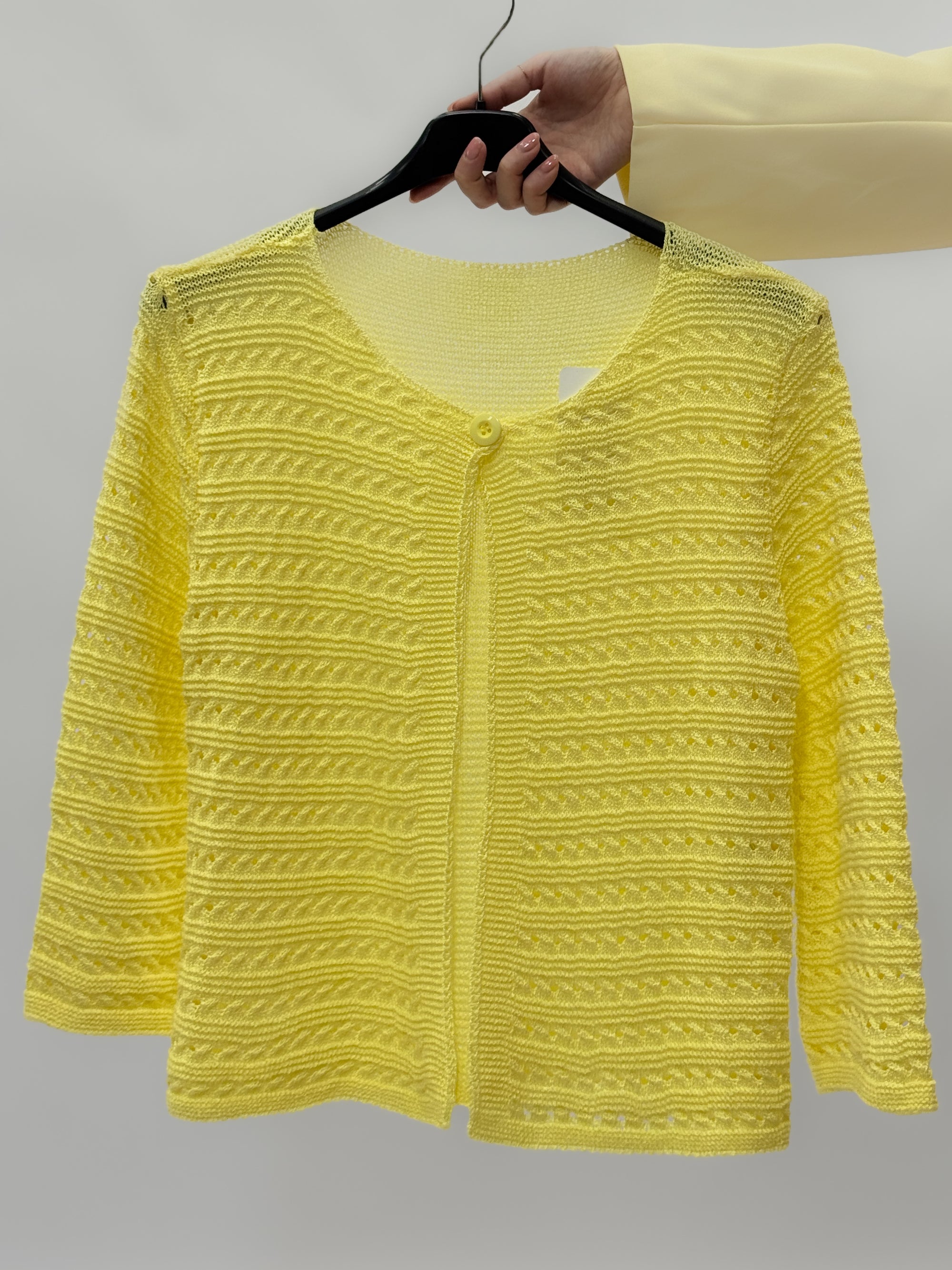 Cardigan traforato – Maglia Primaverile