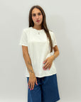 T-shirt pizzo sangallo