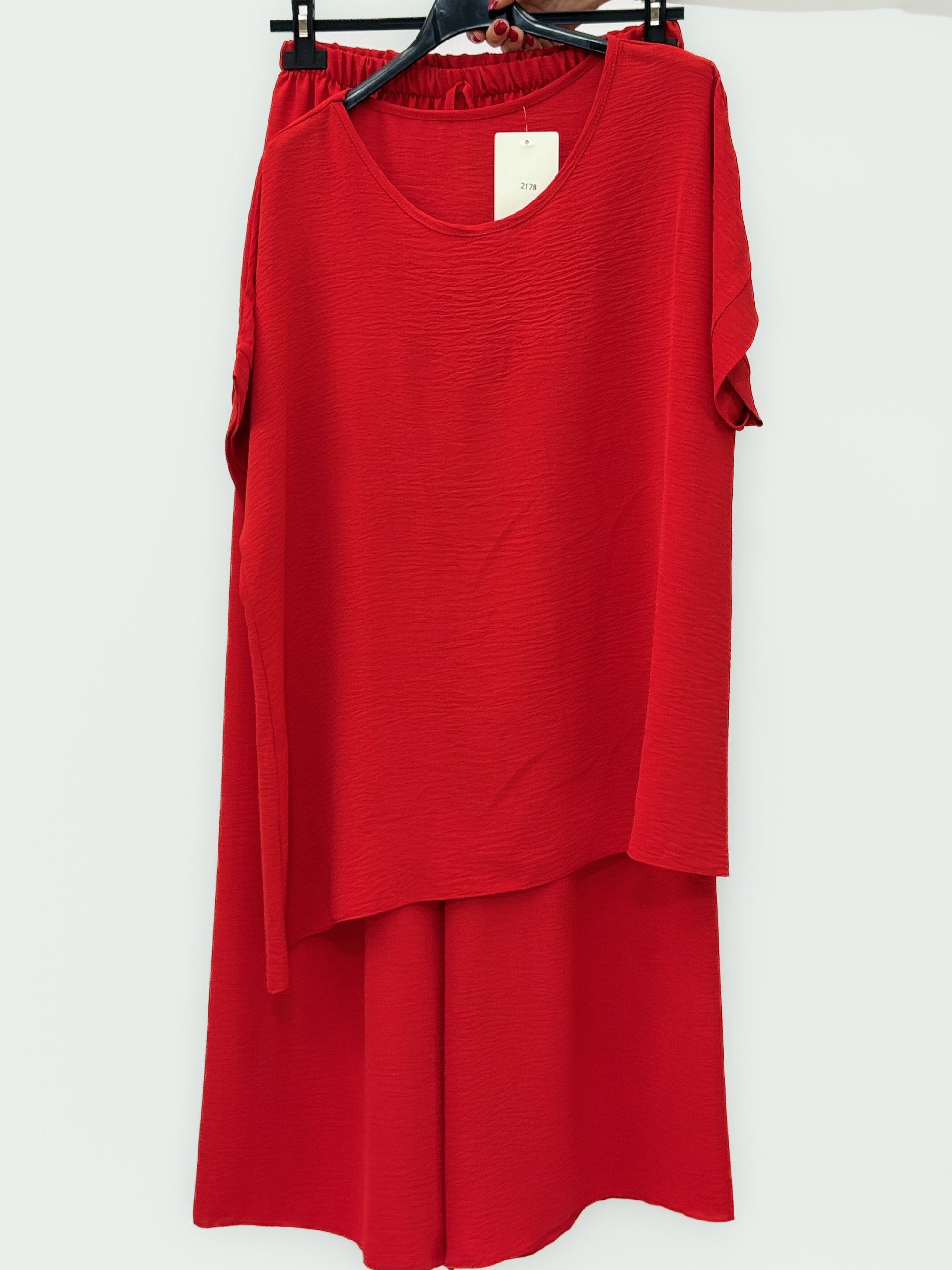 Completo Palazzo con Maglia Morbida