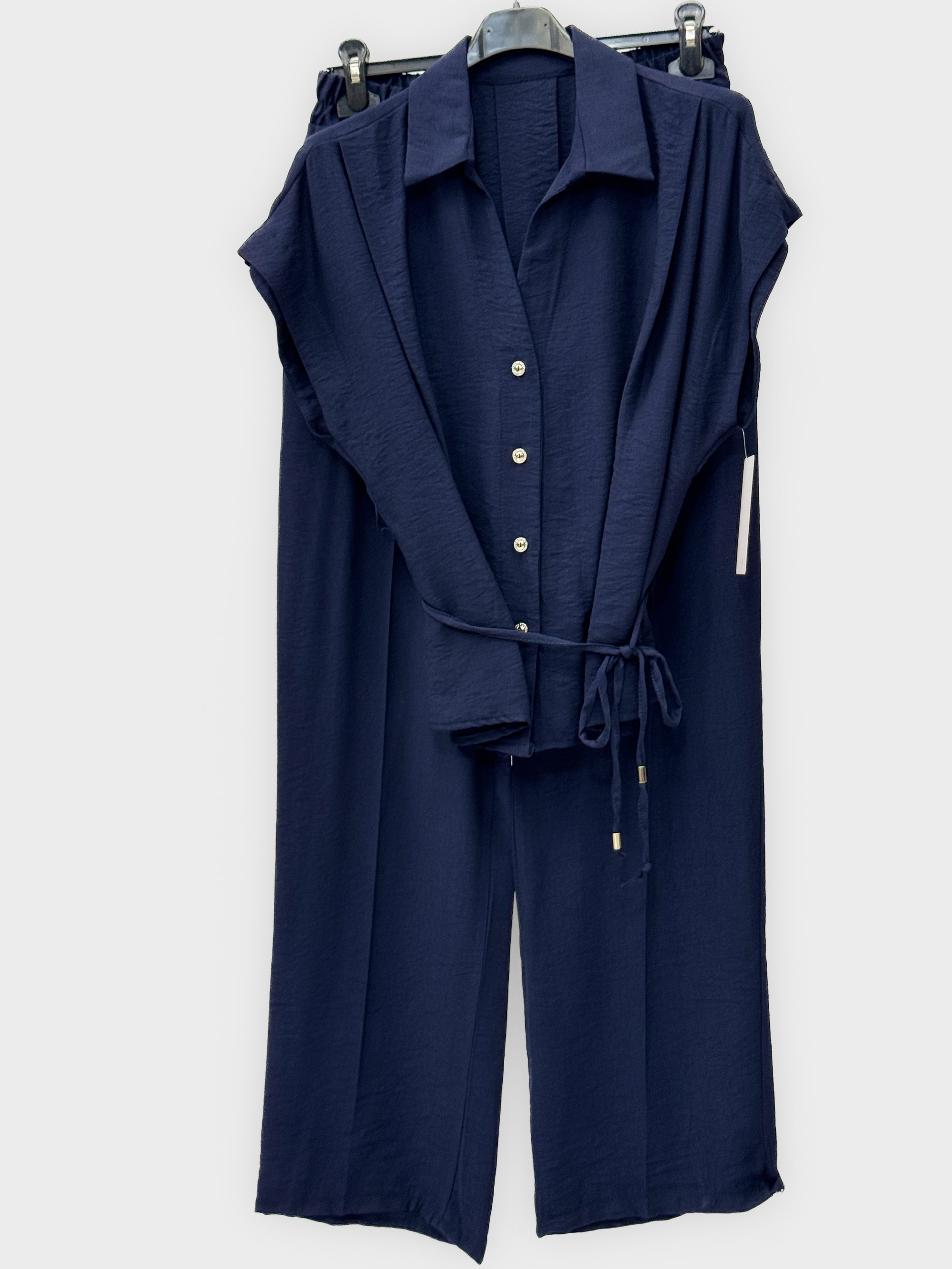 Completo con Camicia e Pantalone Palazzo