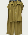 Completo con Camicia e Pantalone Palazzo