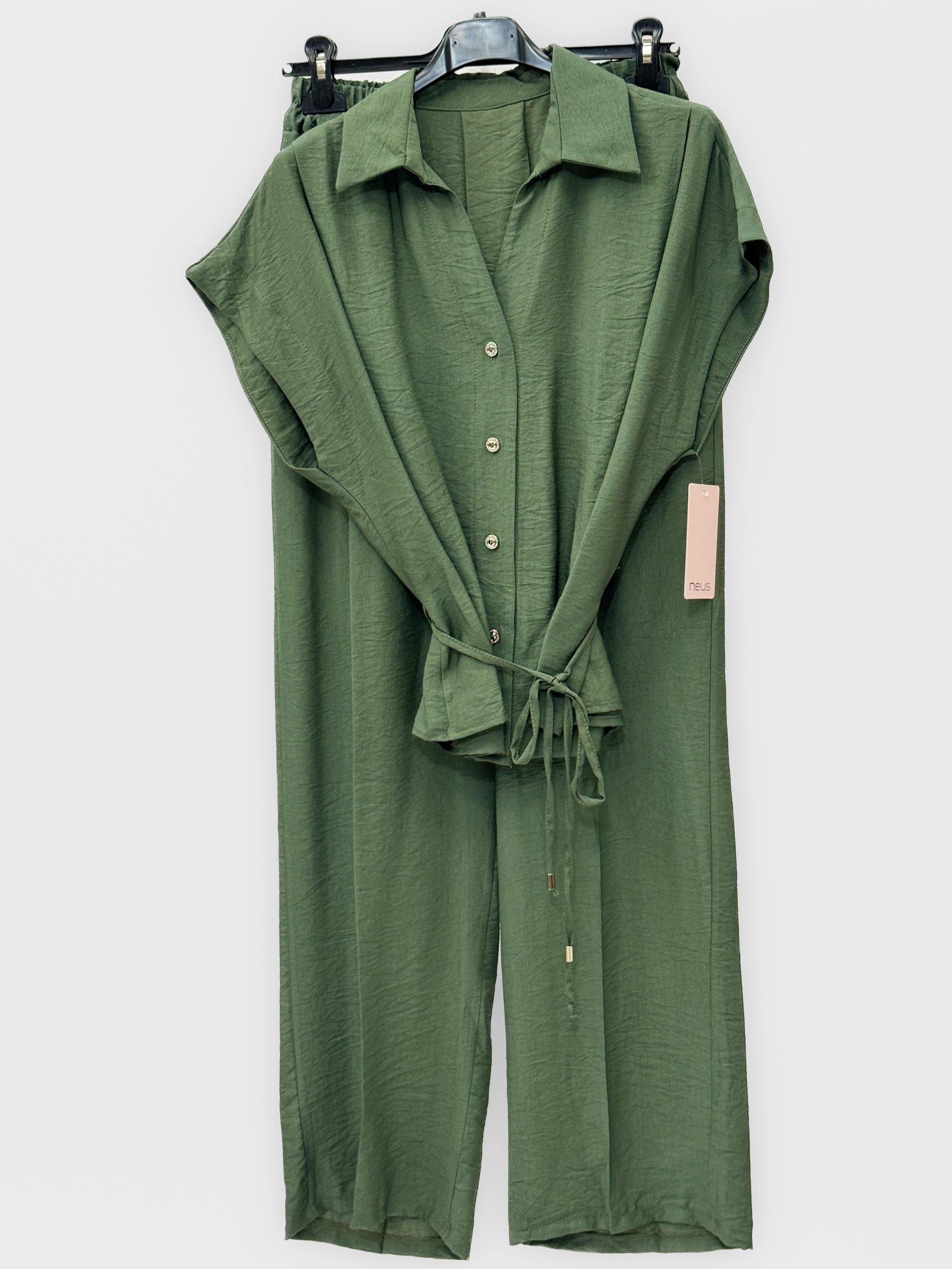Completo con Camicia e Pantalone Palazzo