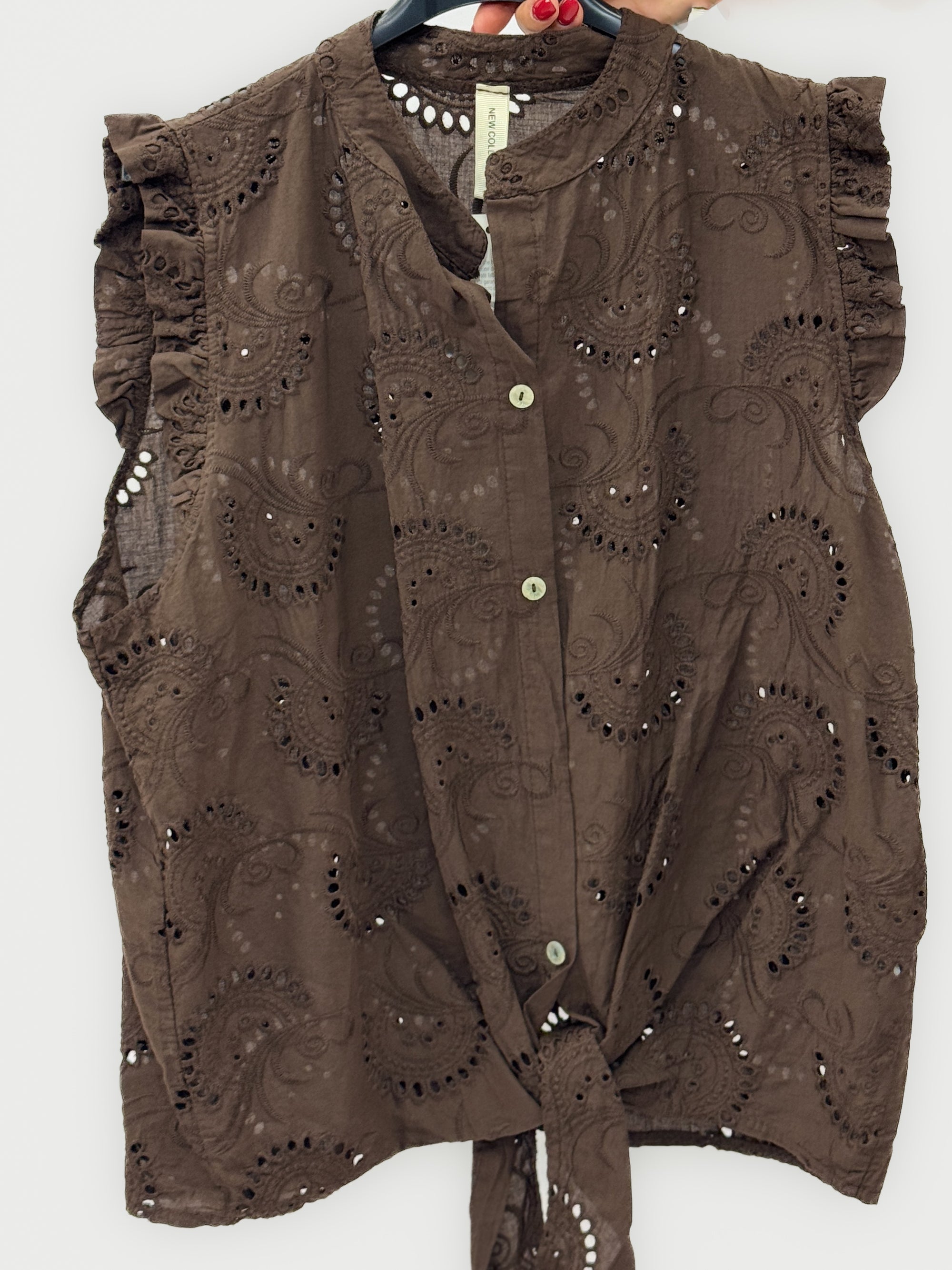 Camicia Sangallo con Nodo