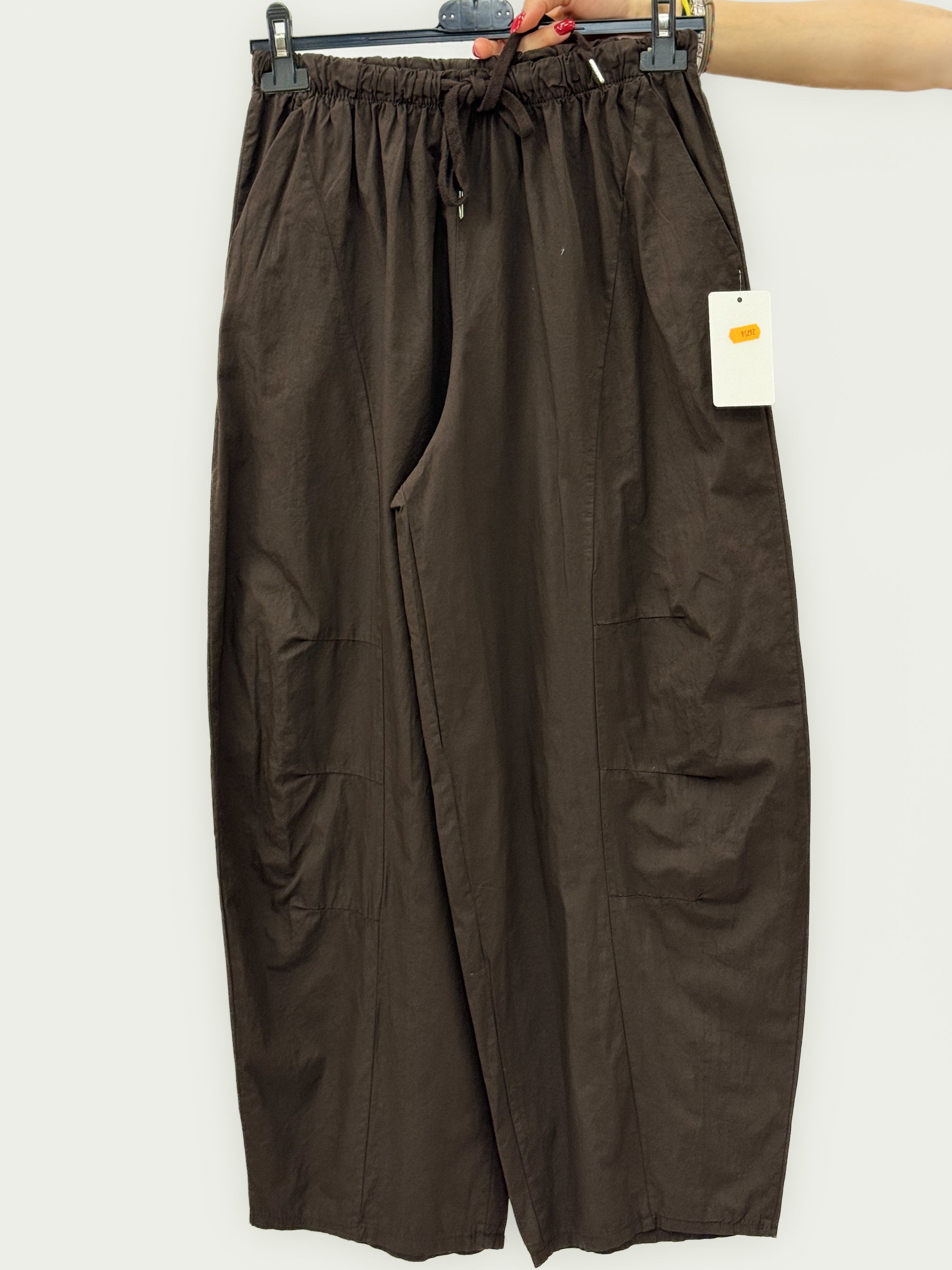 Pantalone In Cotone Balloon con Coulisse