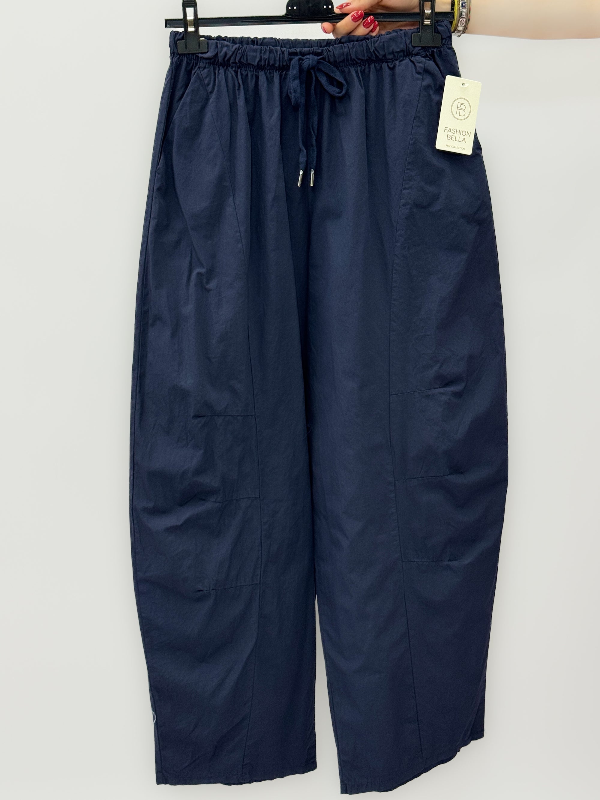 Pantalone In Cotone Balloon con Coulisse