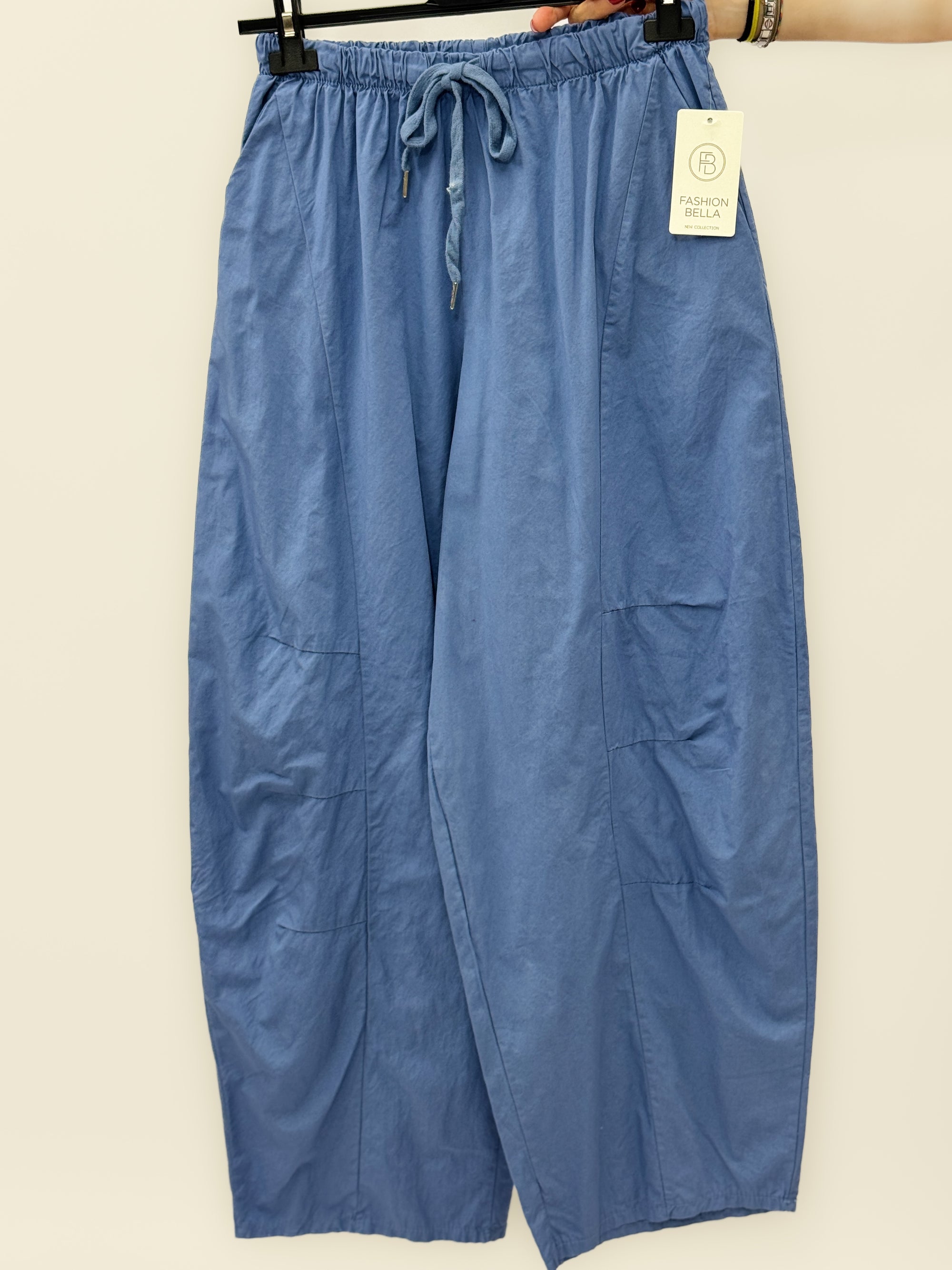 Pantalone In Cotone Balloon con Coulisse