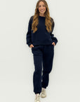 Pantaloni jogger in cotone felpato – Calore e comfort quotidiano