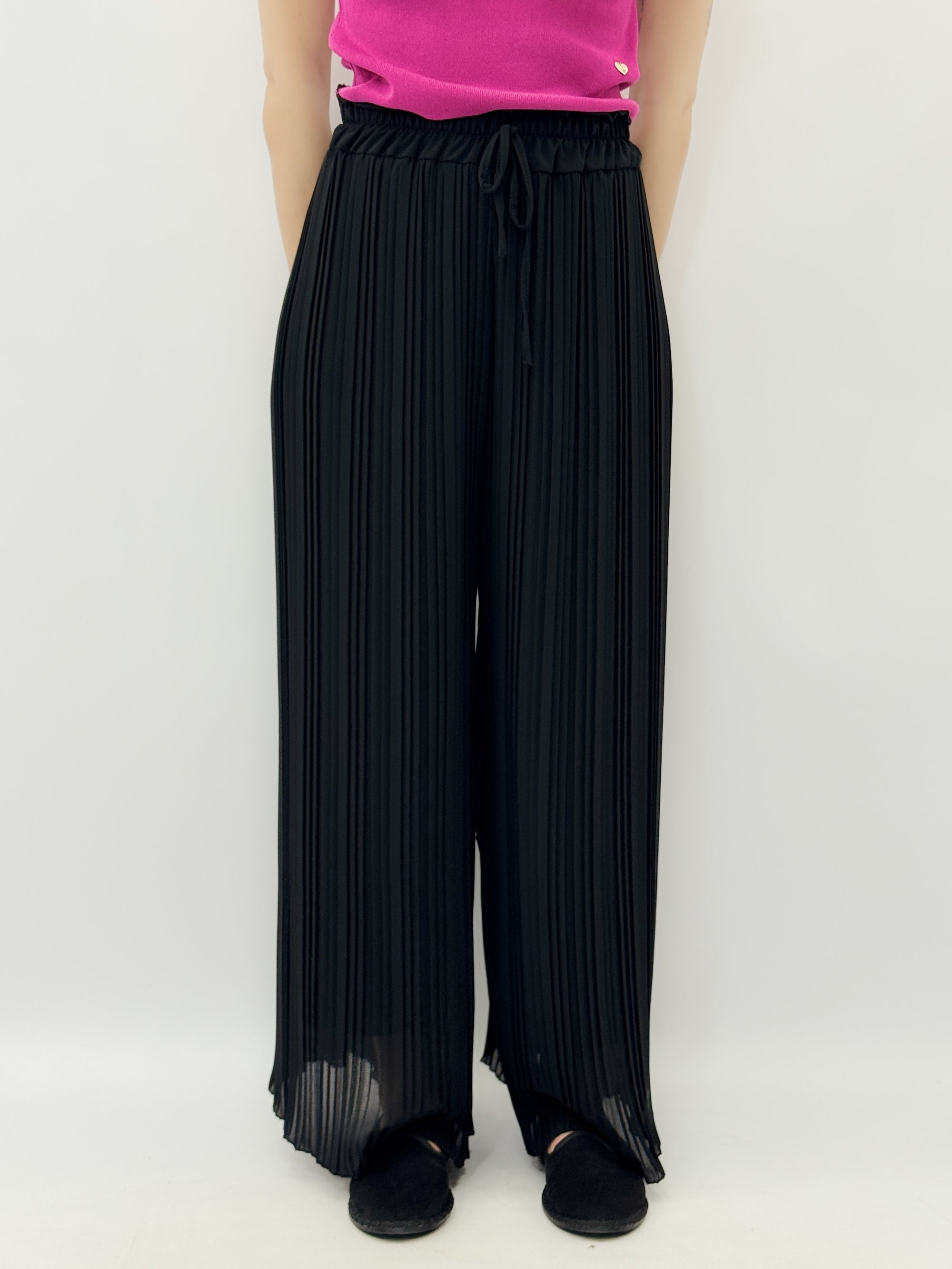 Pantalone Plissé a Palazzo