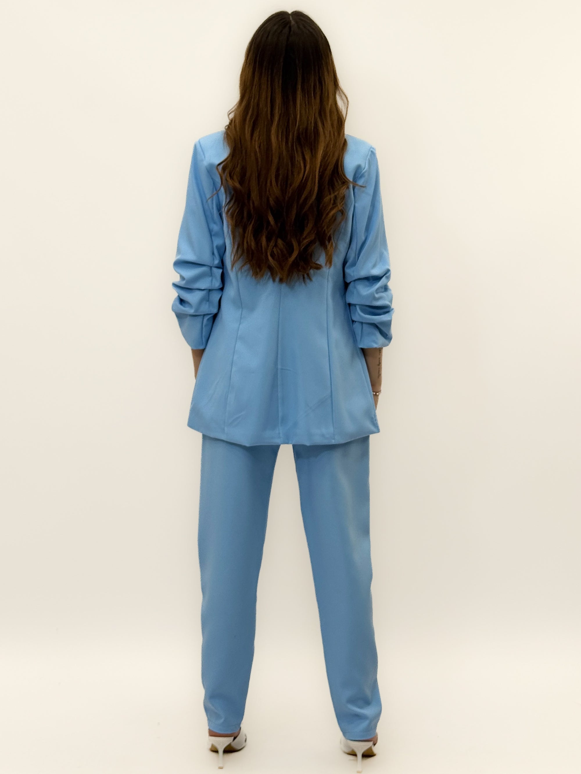 Completo Donna con Blazer e Pantalone con Cintura