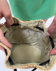 Borsa secchiello vera pelle