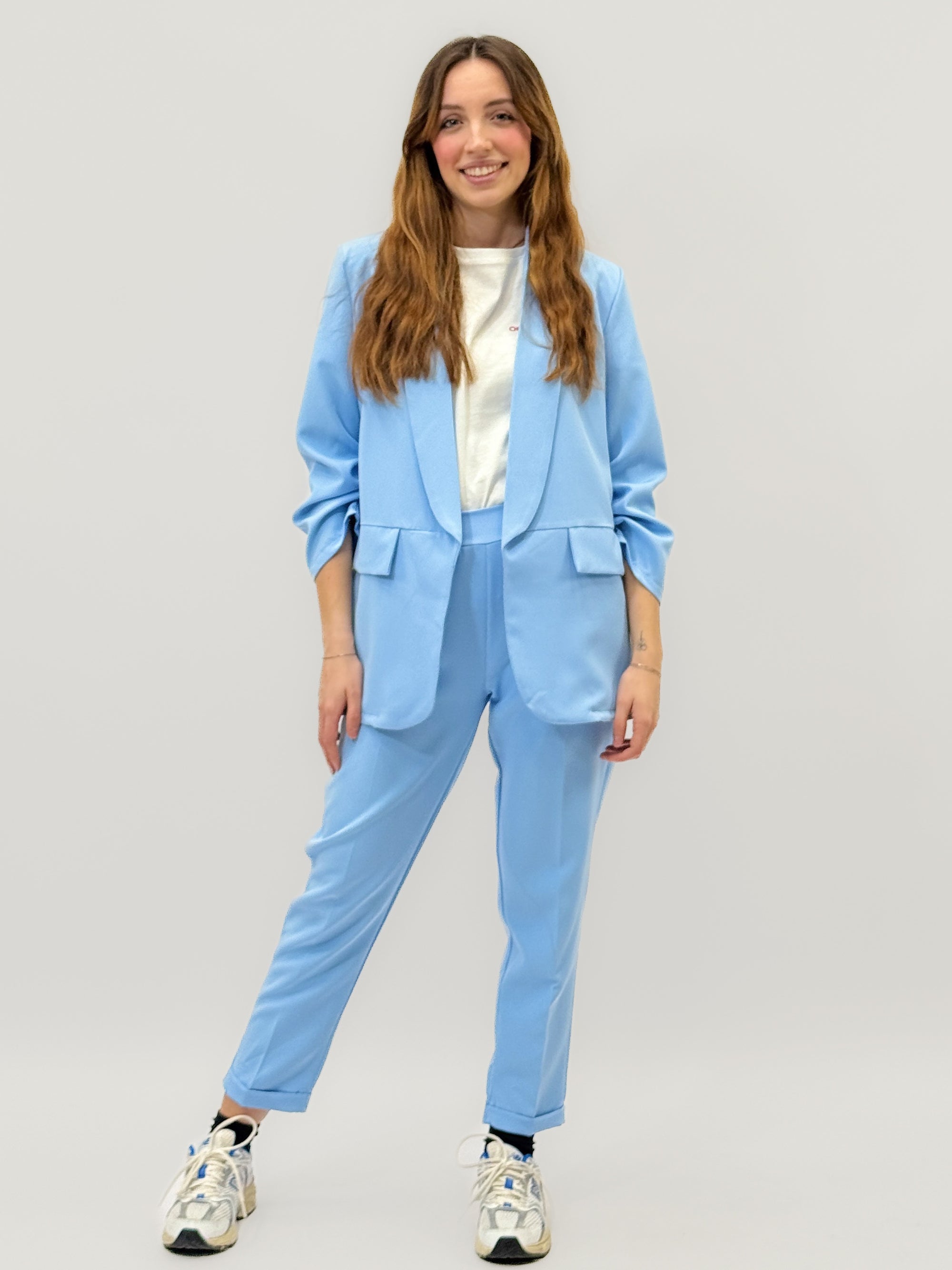 Completo Donna con Blazer e Pantalone Slim