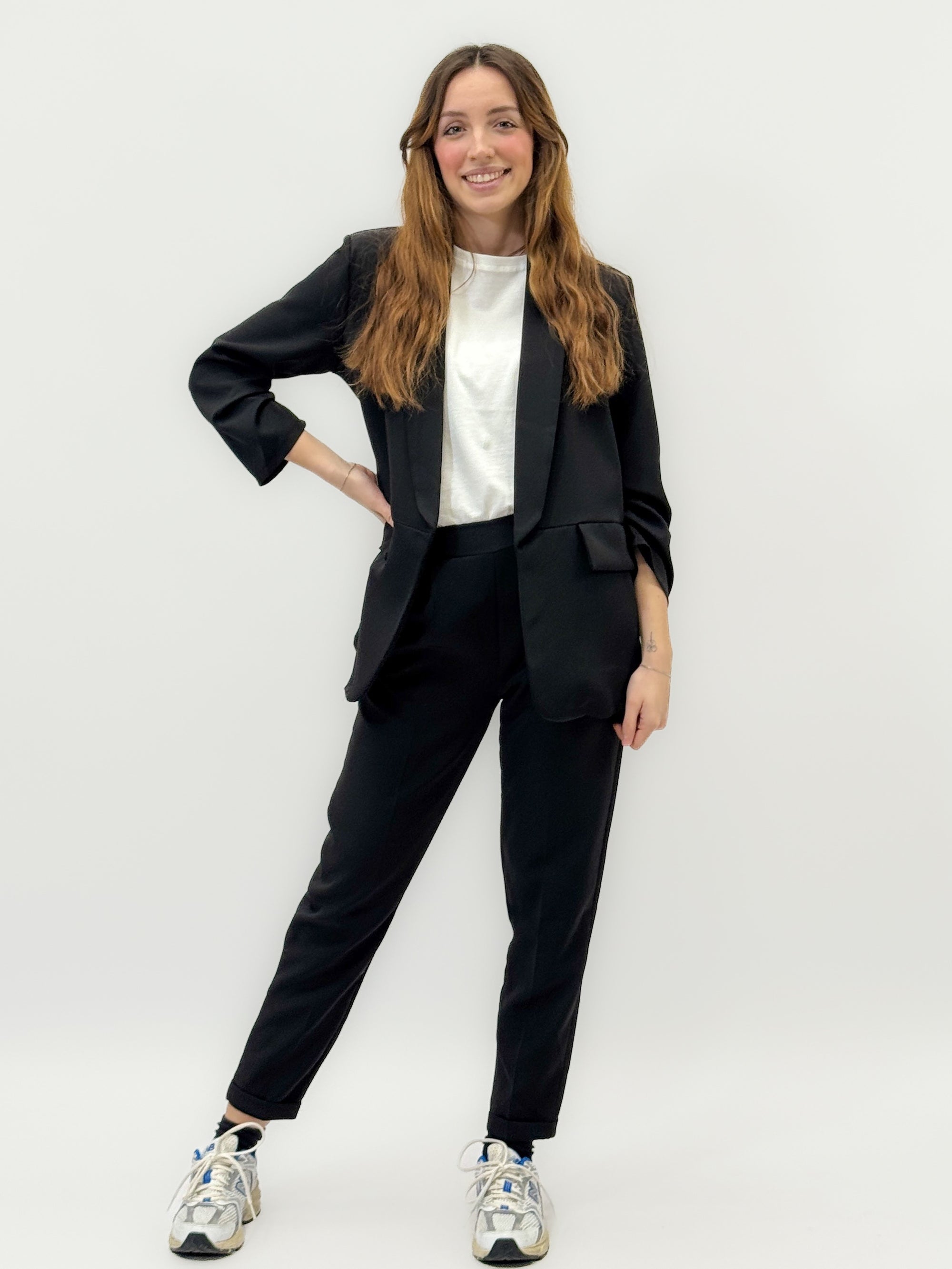 Completo Donna con Blazer e Pantalone Slim