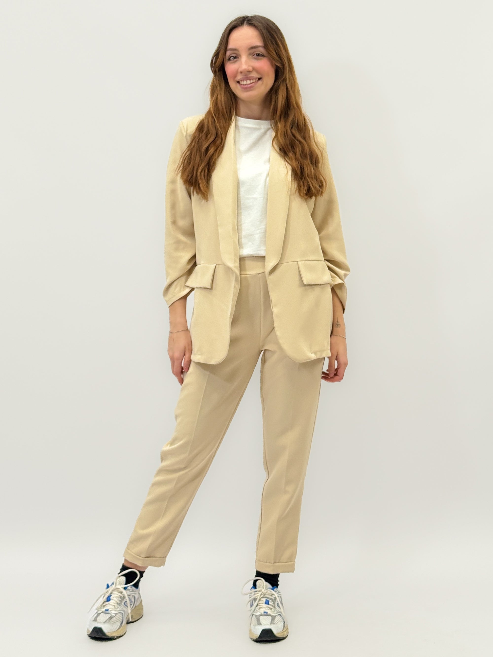 Completo Donna con Blazer e Pantalone Slim