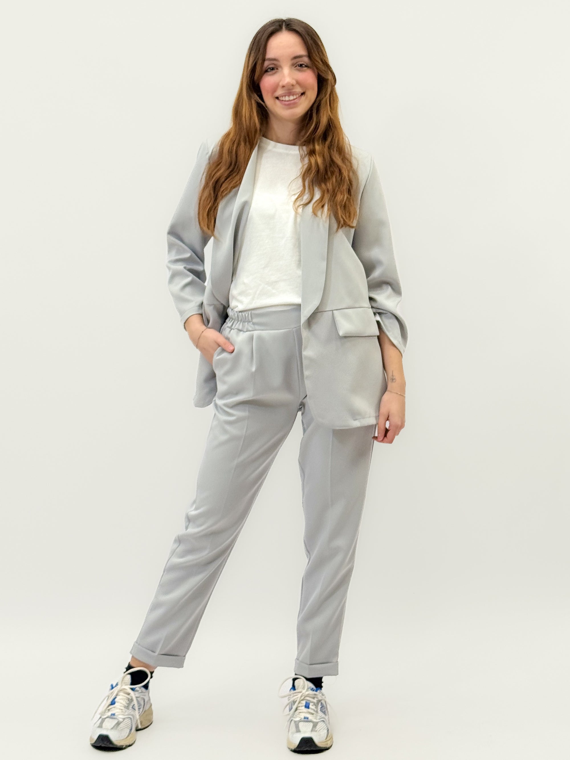 Completo Donna con Blazer e Pantalone Slim