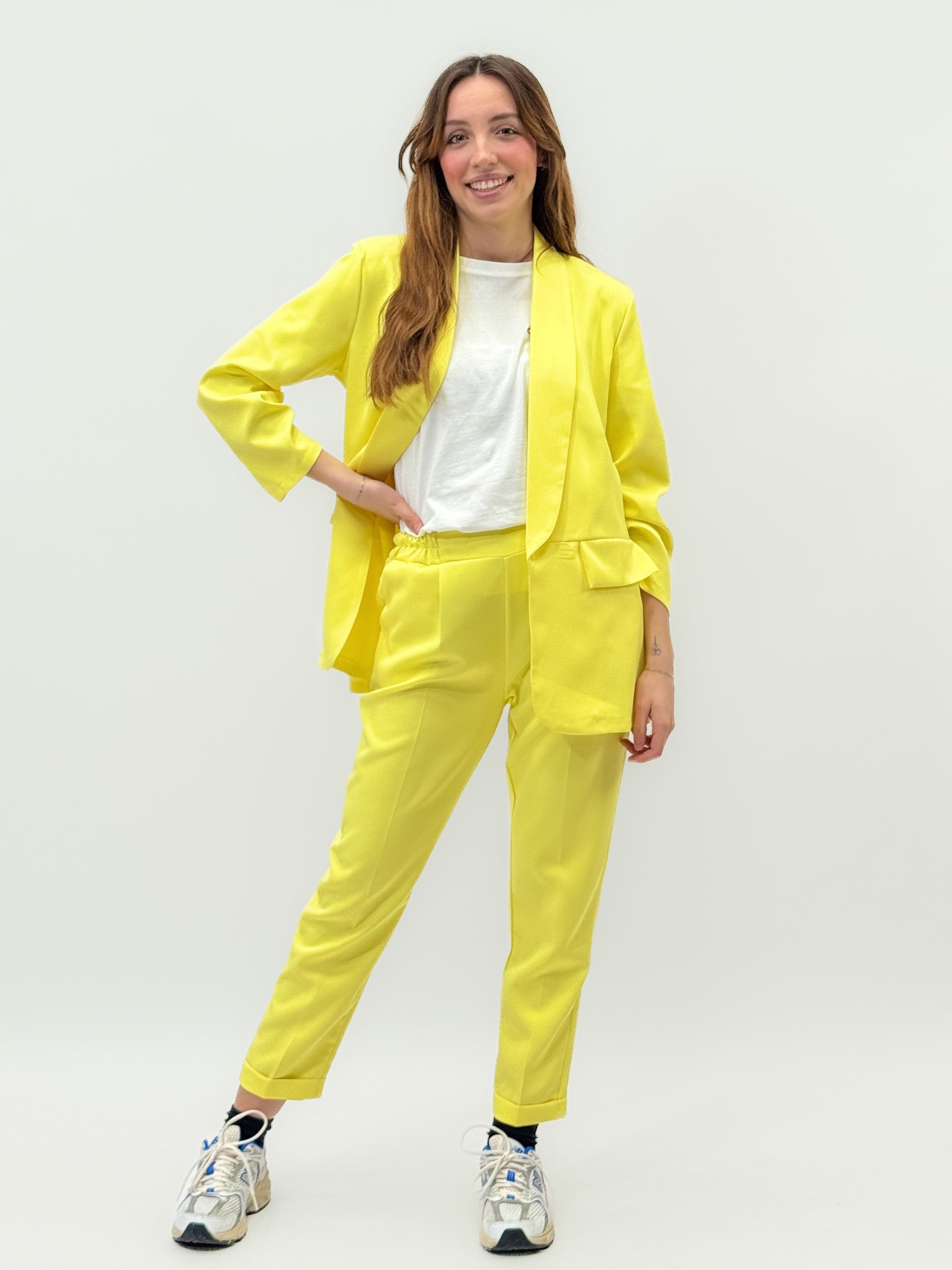 Completo Donna con Blazer e Pantalone Slim