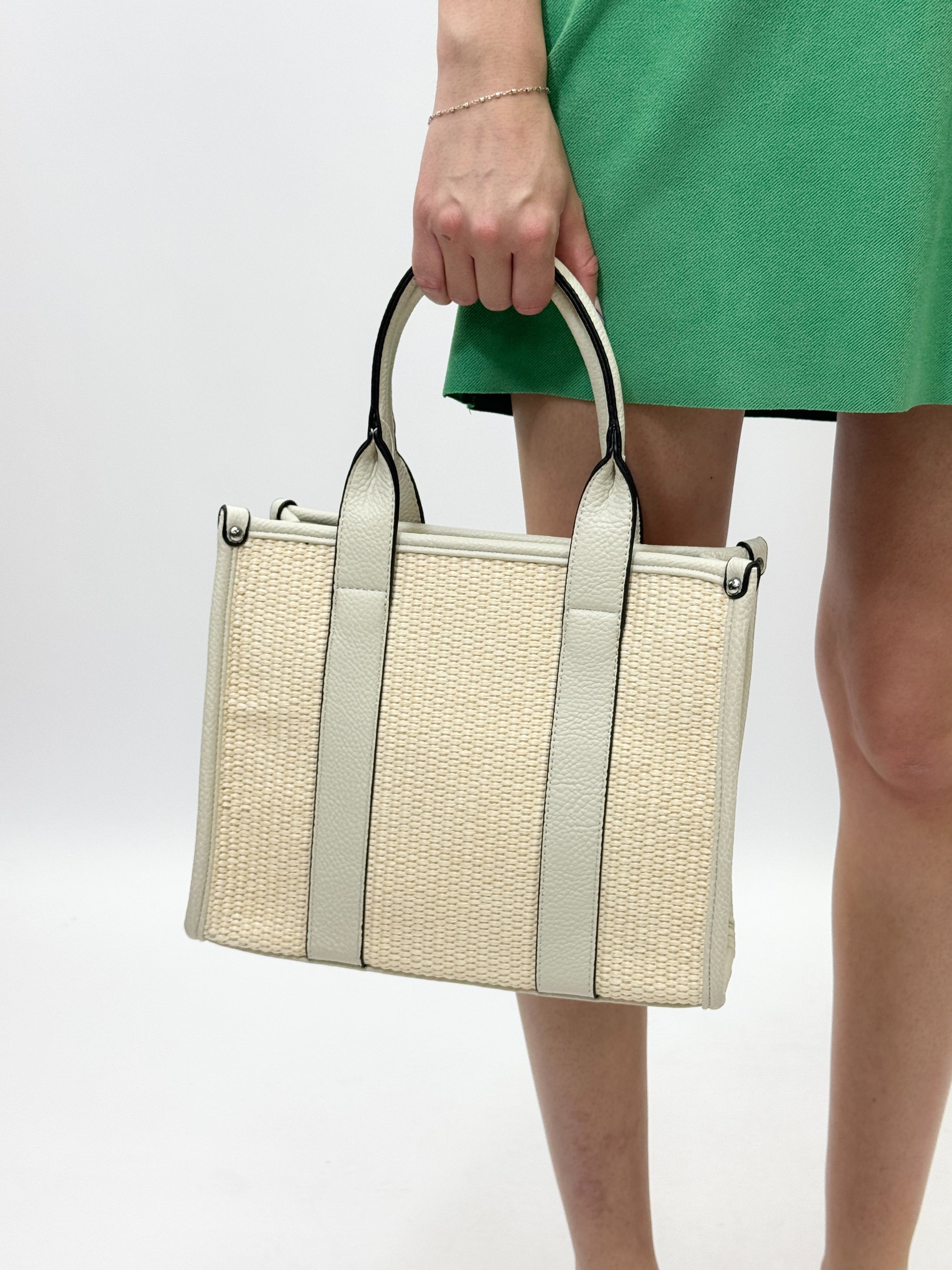 Borsa tote in paglia