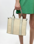 Borsa tote in paglia