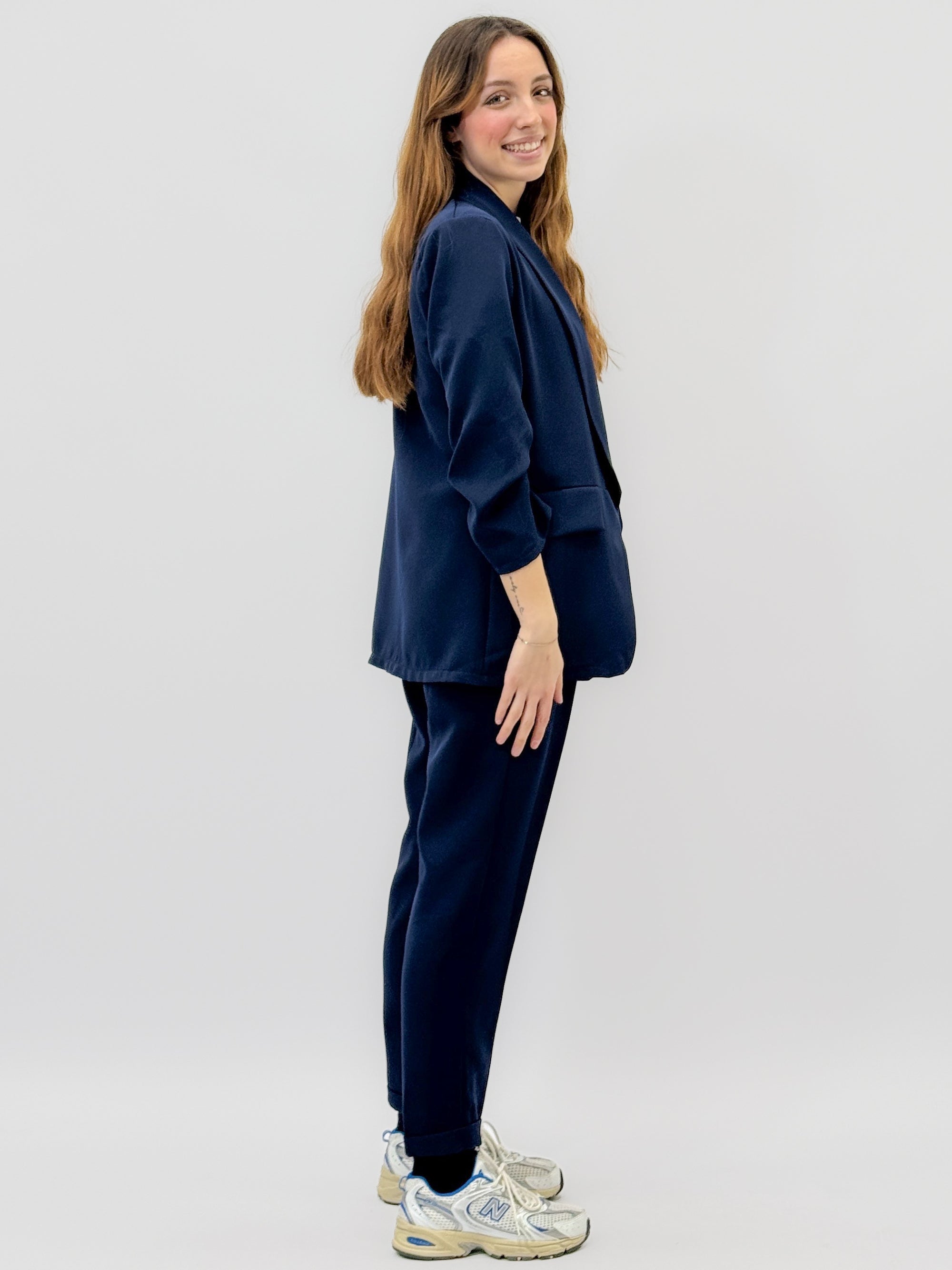 Completo Donna con Blazer e Pantalone Slim