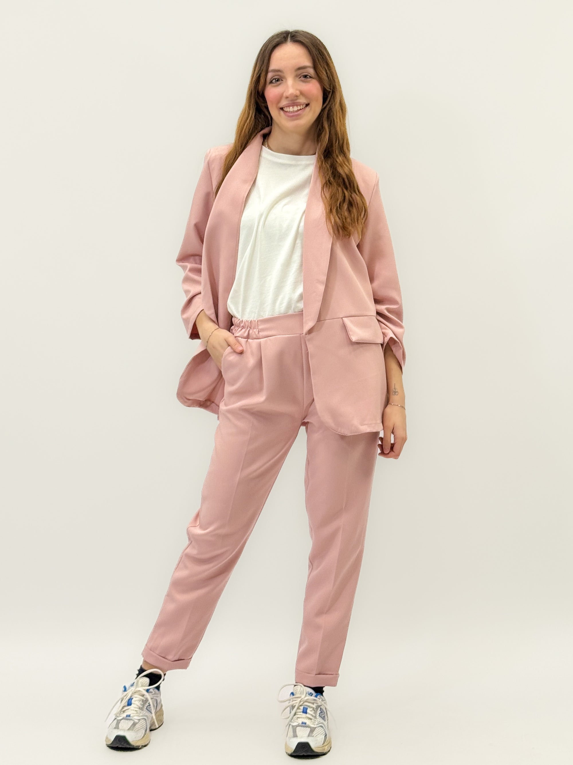 Completo Donna con Blazer e Pantalone Slim
