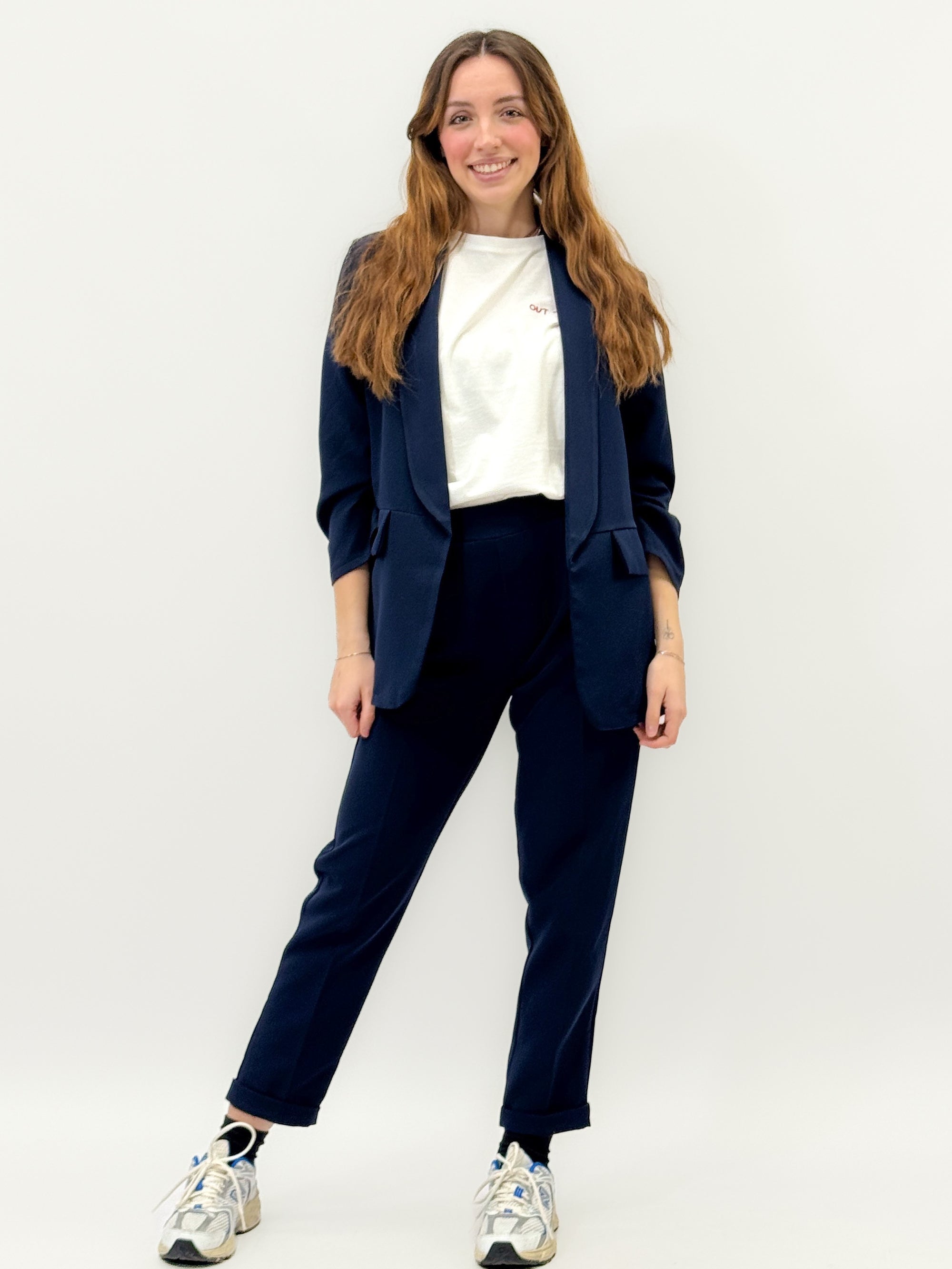 Completo Donna con Blazer e Pantalone Slim