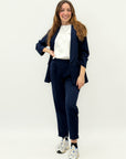 Completo Donna con Blazer e Pantalone Slim