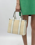 Borsa tote in paglia