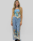 Completo Fantasia con Top Foulard e Pantalone Palazzo