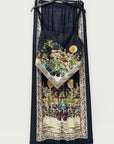 Completo Fantasia con Top Foulard e Pantalone Palazzo
