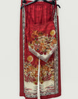 Completo Fantasia con Top Foulard e Pantalone Palazzo