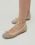 Ballerine con strass