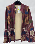 Blazer Fantasia Botanica Cuori Made in Italy