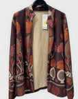 Blazer Fantasia Botanica Cuori Made in Italy