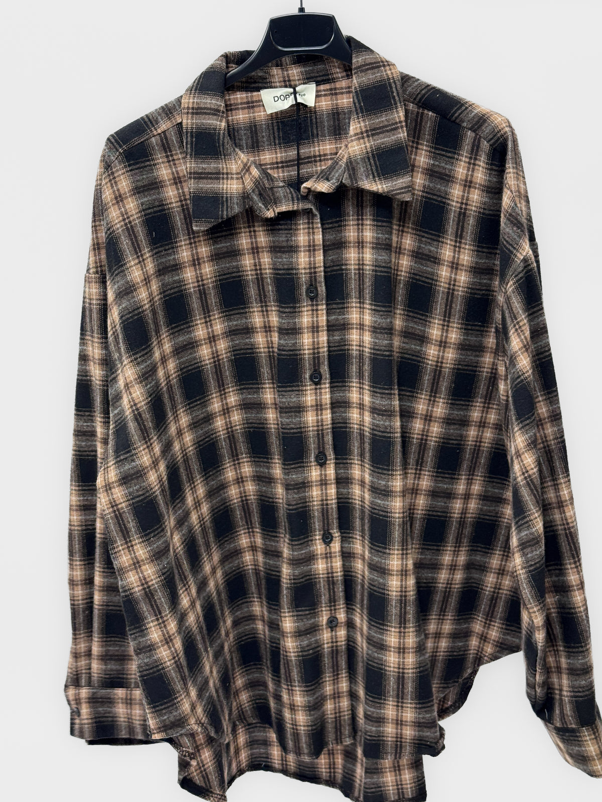 Camicia Oversize a Quadri Made in Italy
