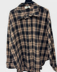 Camicia Oversize a Quadri Made in Italy