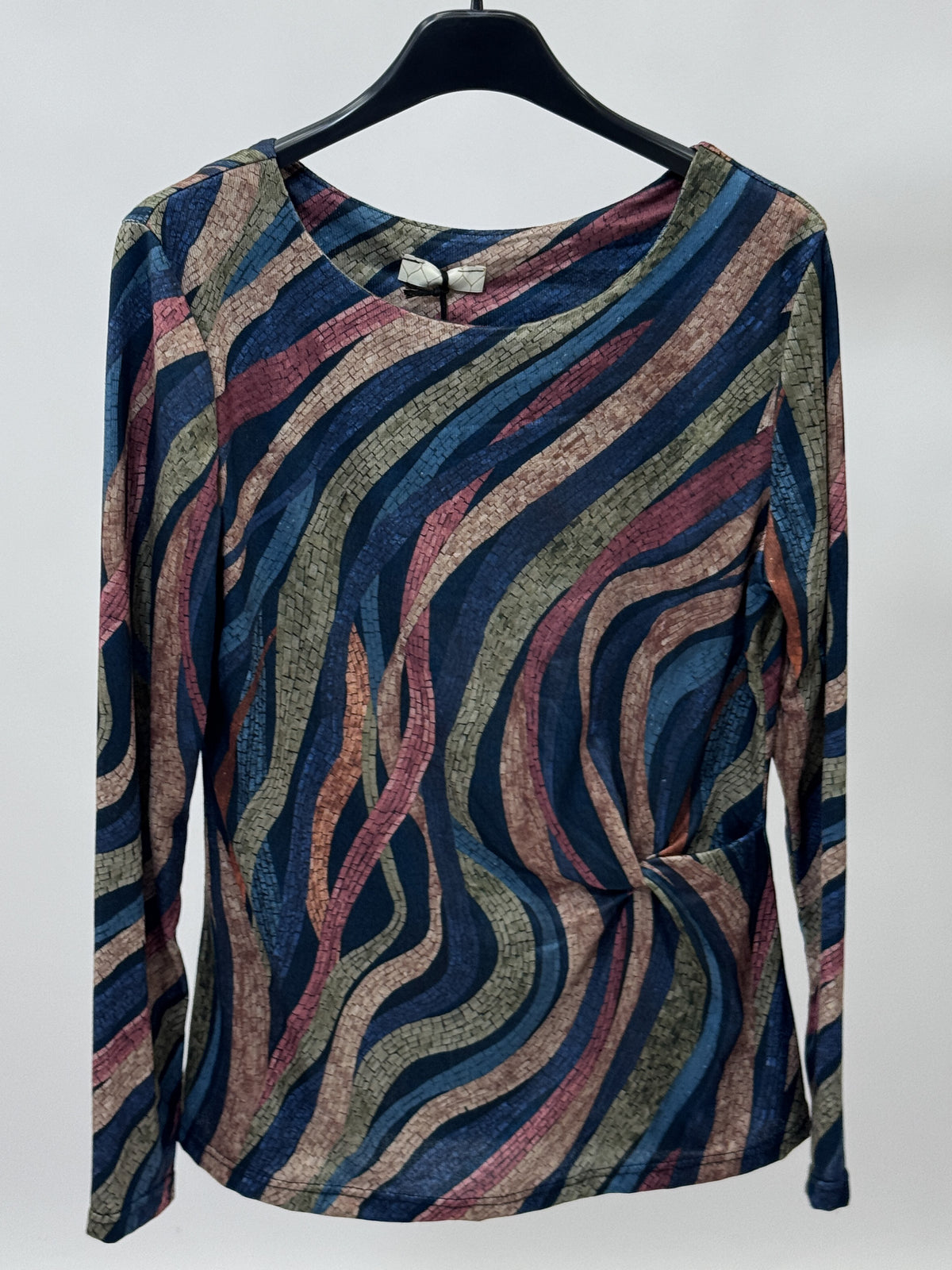 Maglia Fantasia Onde Made in Italy