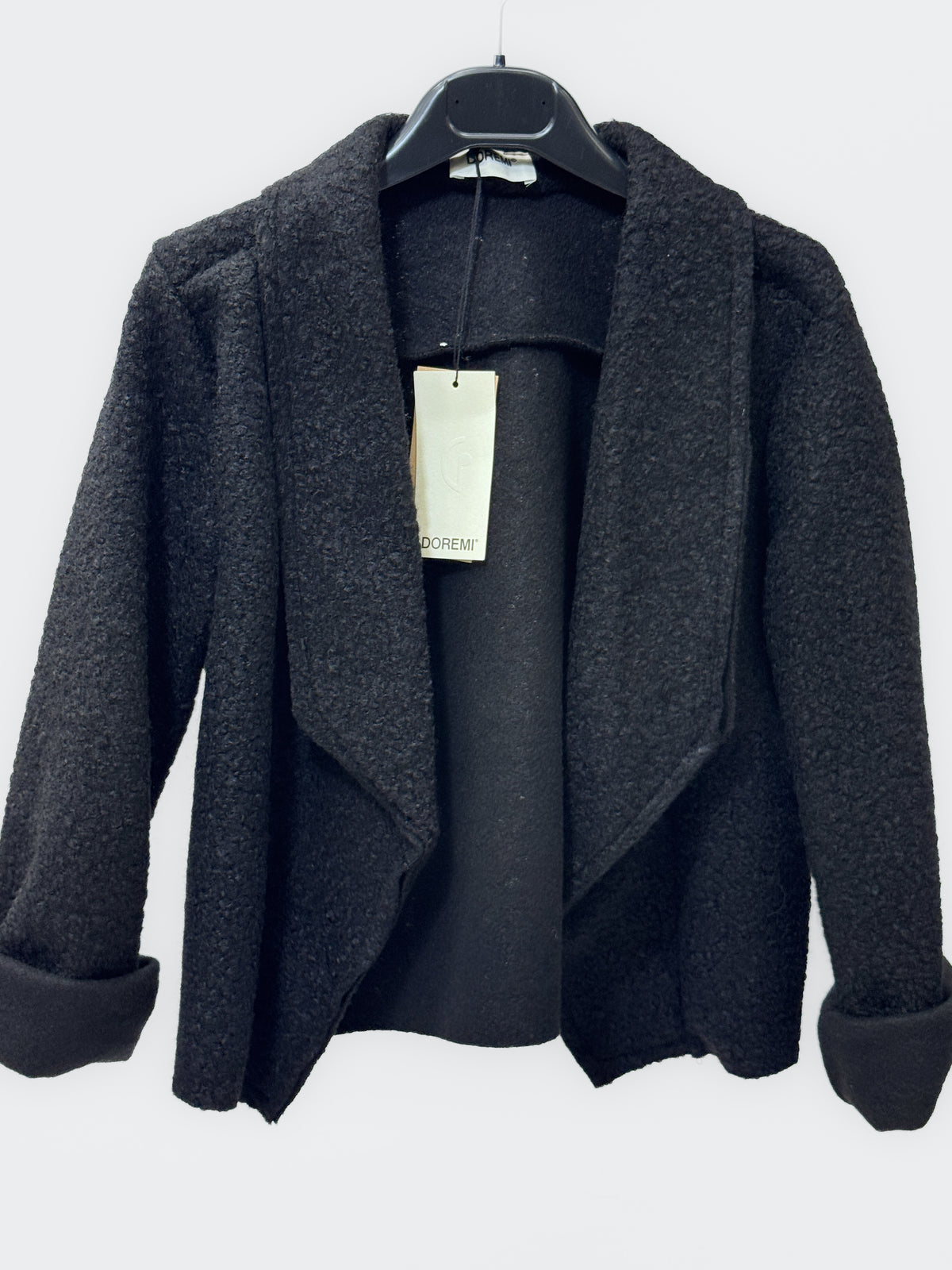 Giacca Morbida Bouclé Made in Italy