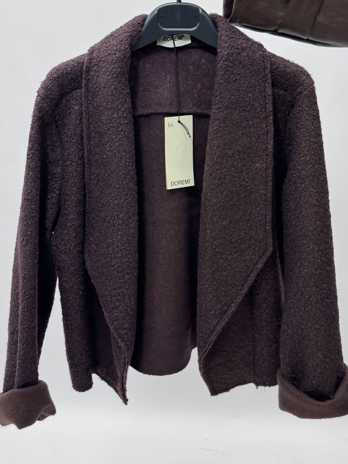 Giacca Morbida Bouclé Made in Italy