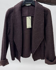 Giacca Morbida Bouclé Made in Italy