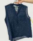 Blusa Smanicata con Taschino
