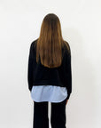 Maglia morbida con colletto