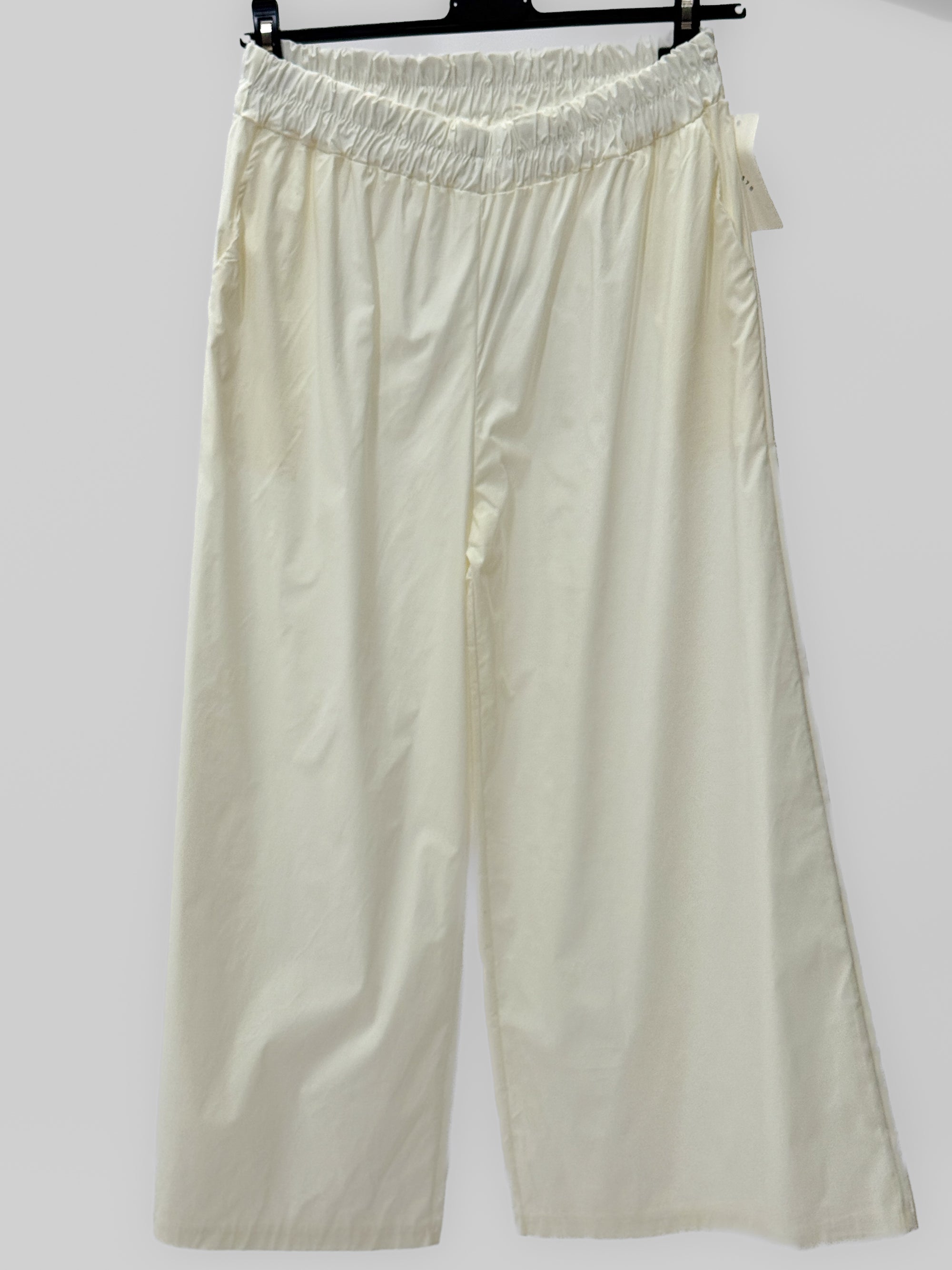 Pantalone a Palazzo con Vita Elasticizzata