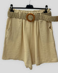 Pantaloncini con Cintura in Vita