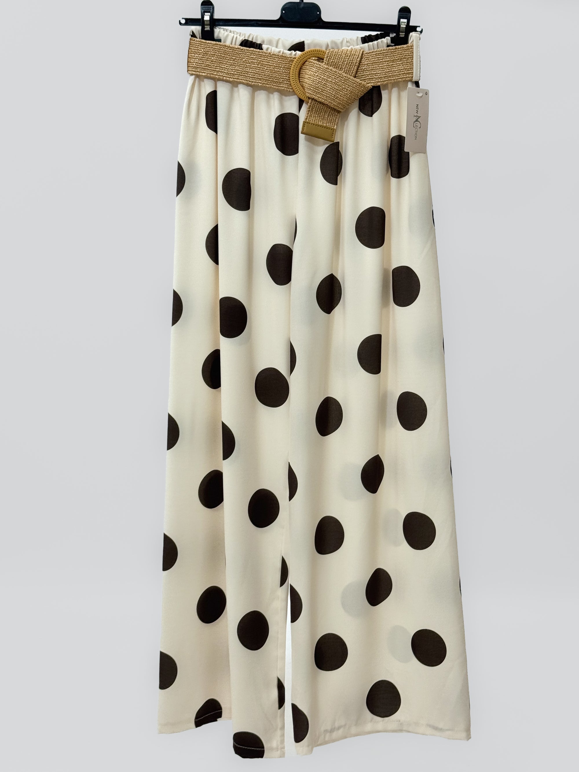Pantalone Fantasia con Gamba Palazzo