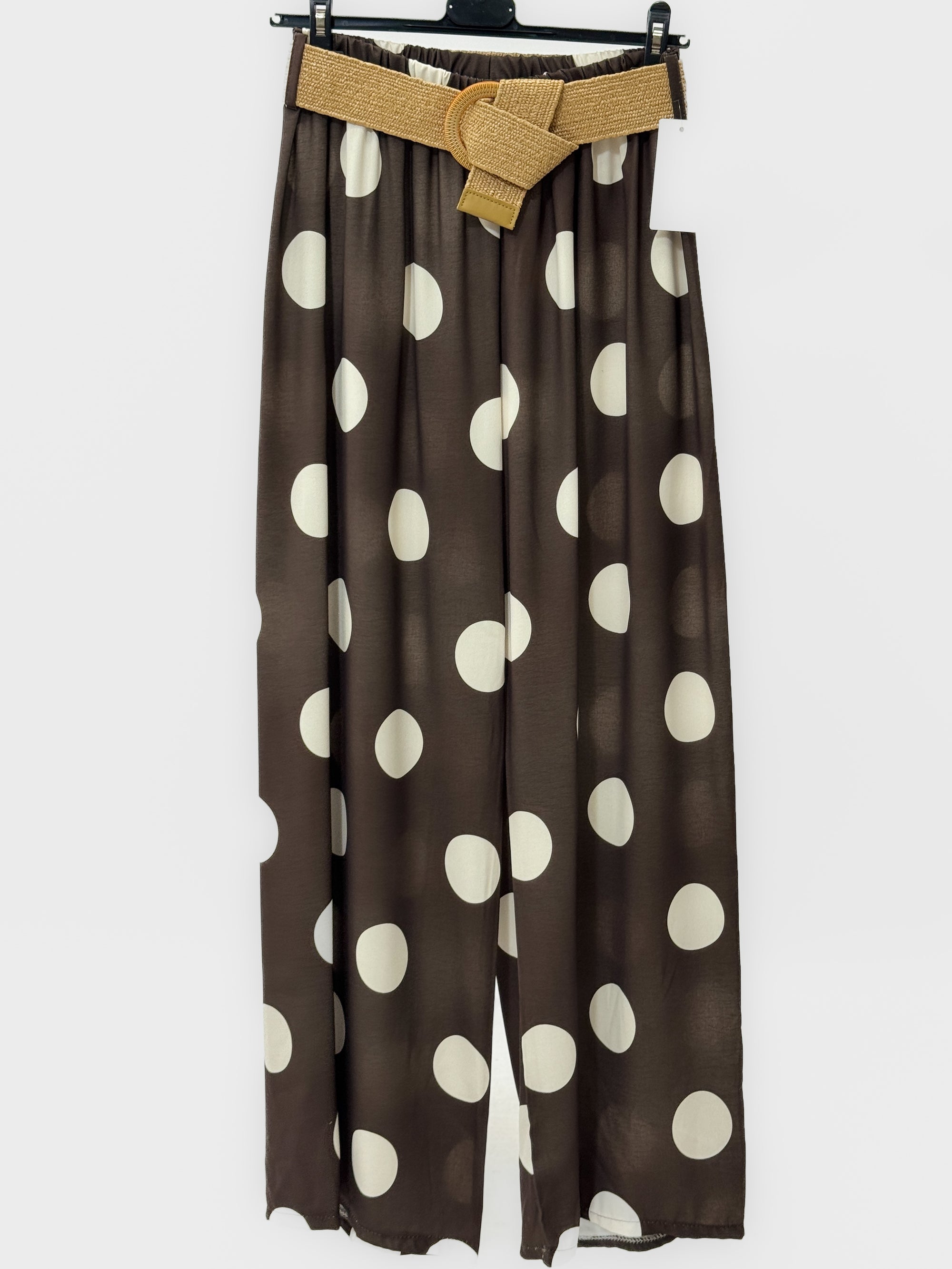Pantalone Fantasia con Gamba Palazzo