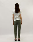Pantaloni in cotone leggero con cintura