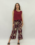 Pantaloni leggeri con stampa