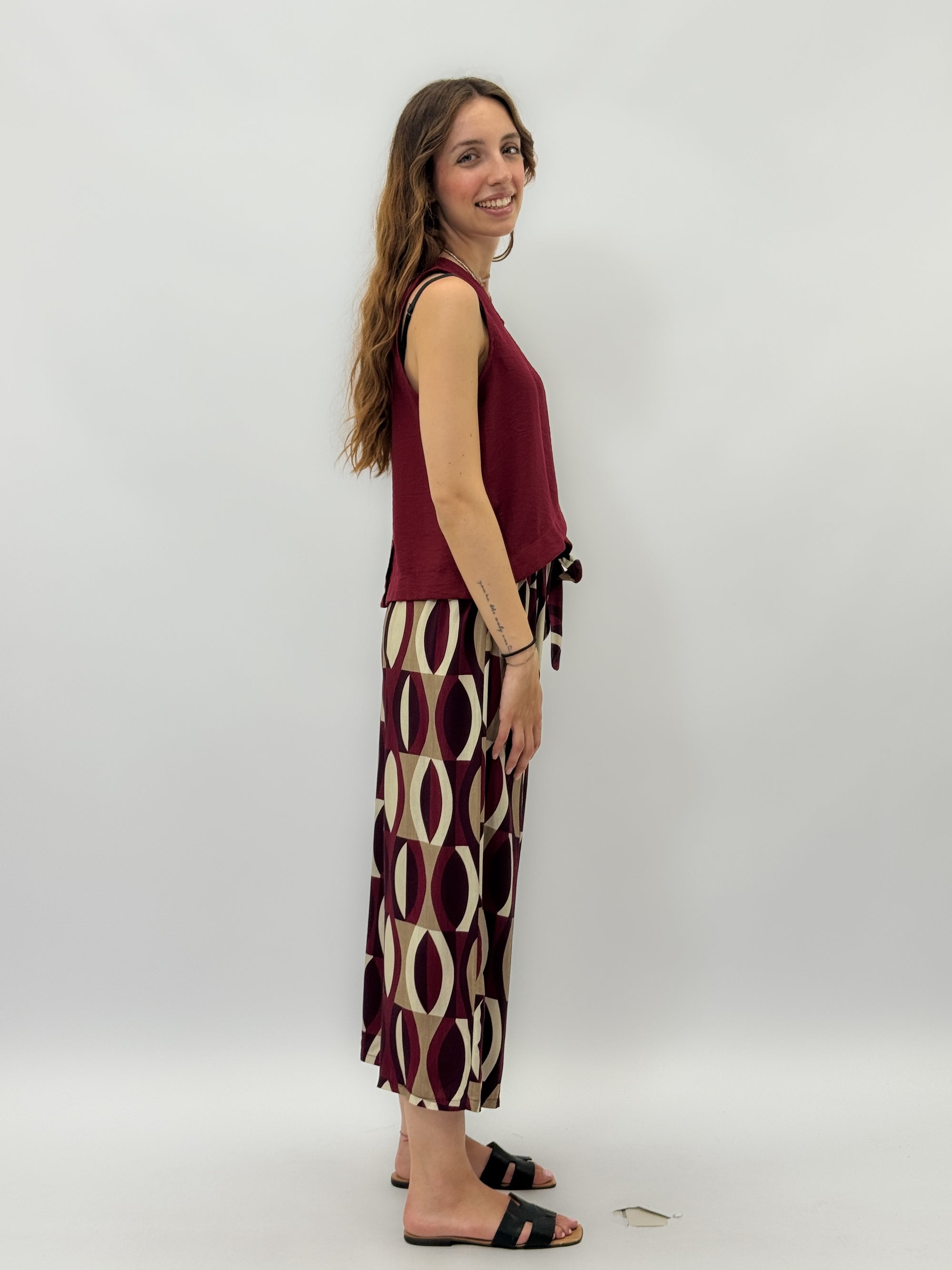 Pantaloni leggeri con stampa